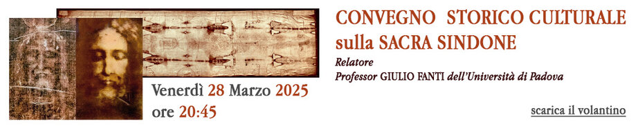 Convegno Sacra Sindone 28 Marzo 2025