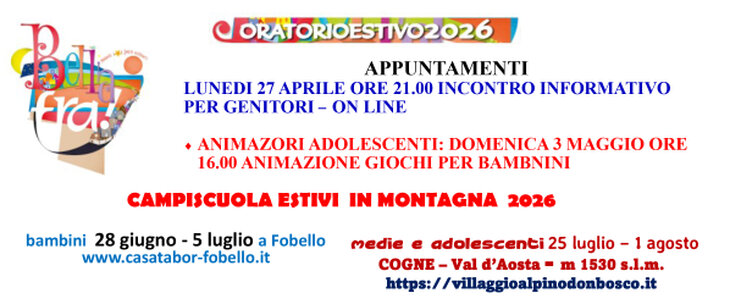 Oratorio Estivo