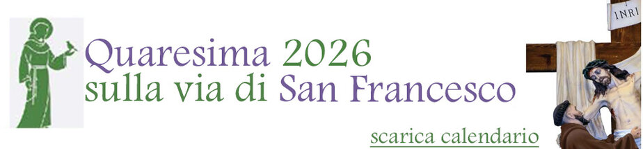 Calendario Quaresima 2026