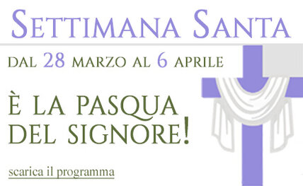 Calendario Settimana Santa